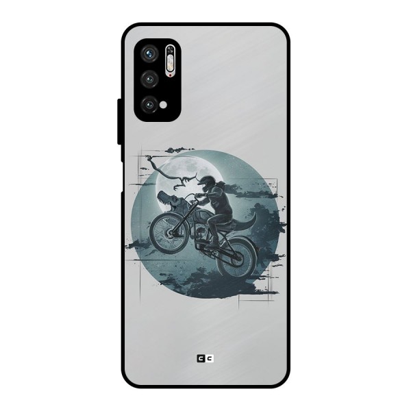 Dino Rider Metal Back Case for Poco M3 Pro 5G