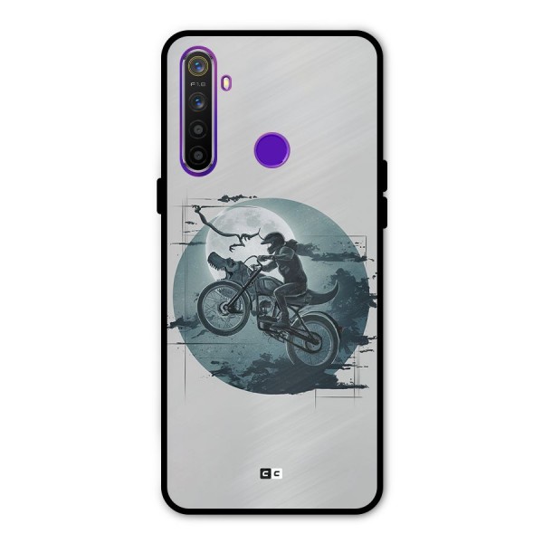 Dino Rider Metal Back Case for Realme 5i