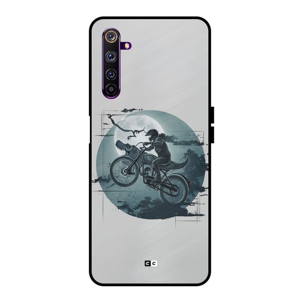 Dino Rider Metal Back Case for Realme 6 Pro