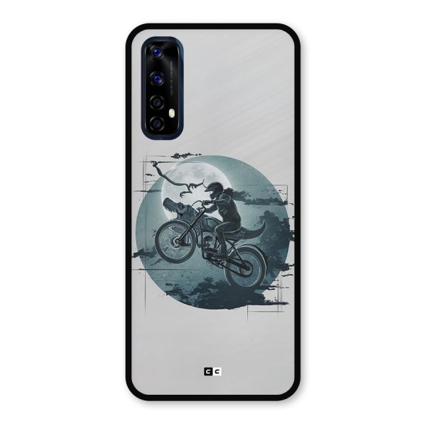 Dino Rider Metal Back Case for Realme 7