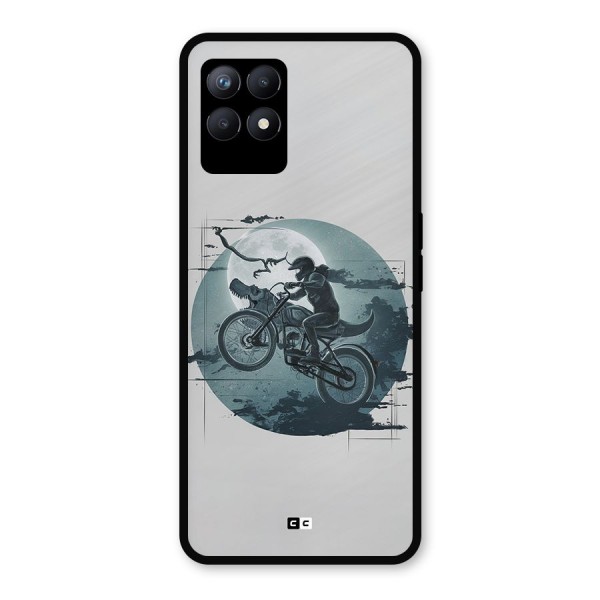 Dino Rider Metal Back Case for Realme 8i