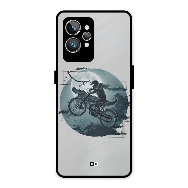 Dino Rider Metal Back Case for Realme GT2 Pro