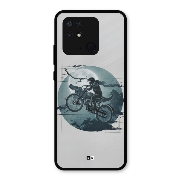 Dino Rider Metal Back Case for Redmi 10