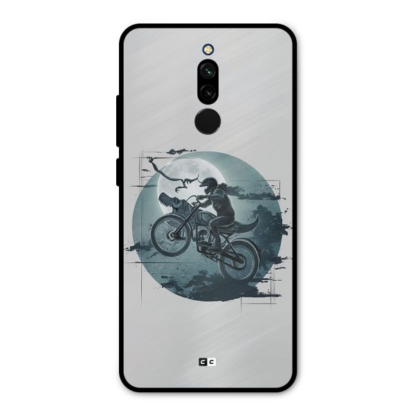 Dino Rider Metal Back Case for Redmi 8