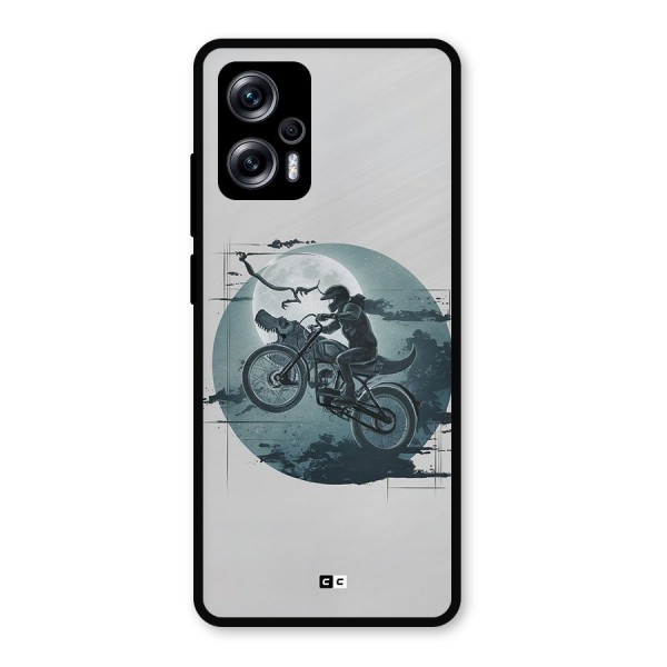 Dino Rider Metal Back Case for Redmi K50i