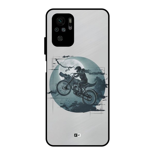 Dino Rider Metal Back Case for Redmi Note 10