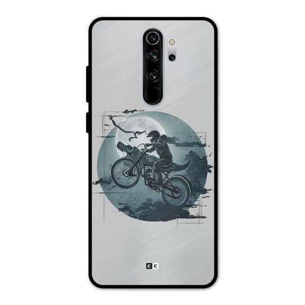 Dino Rider Metal Back Case for Redmi Note 8 Pro