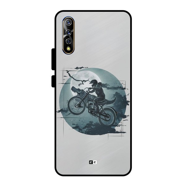 Dino Rider Metal Back Case for Vivo S1