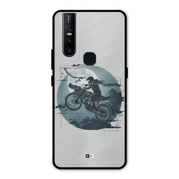 Dino Rider Metal Back Case for Vivo V15