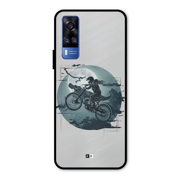 Dino Rider Metal Back Case for Vivo Y31