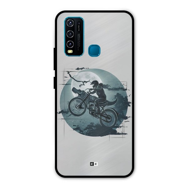 Dino Rider Metal Back Case for Vivo Y50