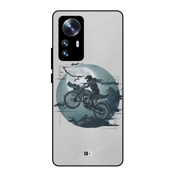 Dino Rider Metal Back Case for Xiaomi 12 Pro