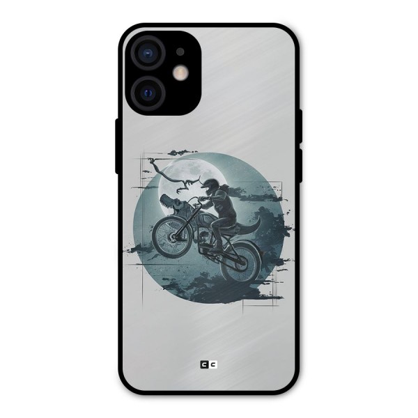 Dino Rider Metal Back Case for iPhone 12 Mini