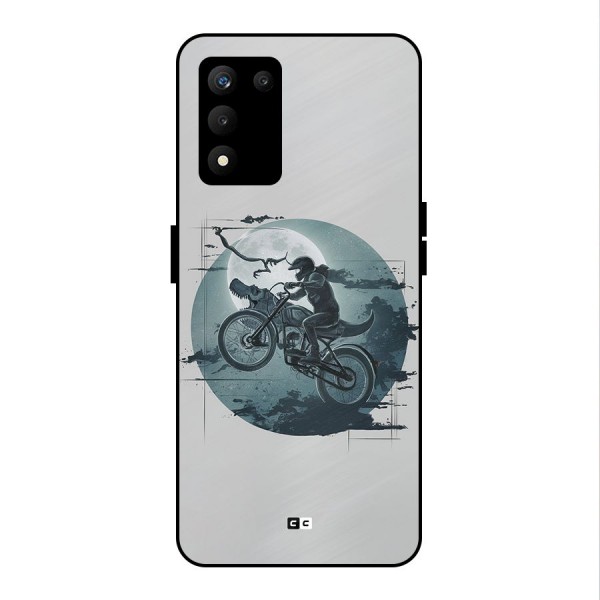 Dino Rider Metal Back Case for realme 9 5G SE