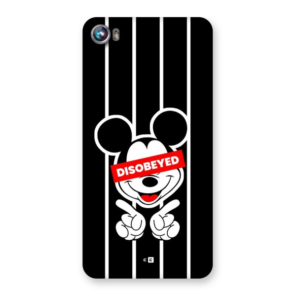 Disobeyed Micky Back Case for Canvas Fire 4 (A107)