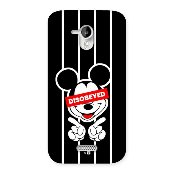 Disobeyed Micky Back Case for Canvas HD A116