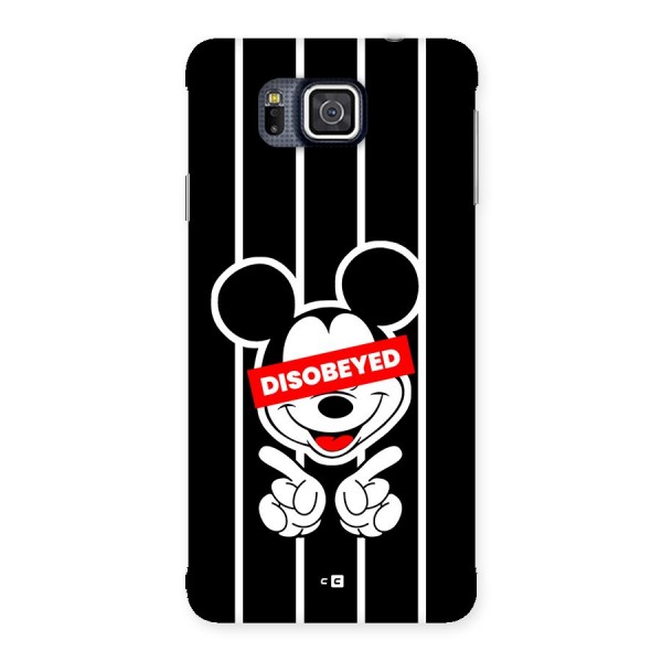 Disobeyed Micky Back Case for Galaxy Alpha