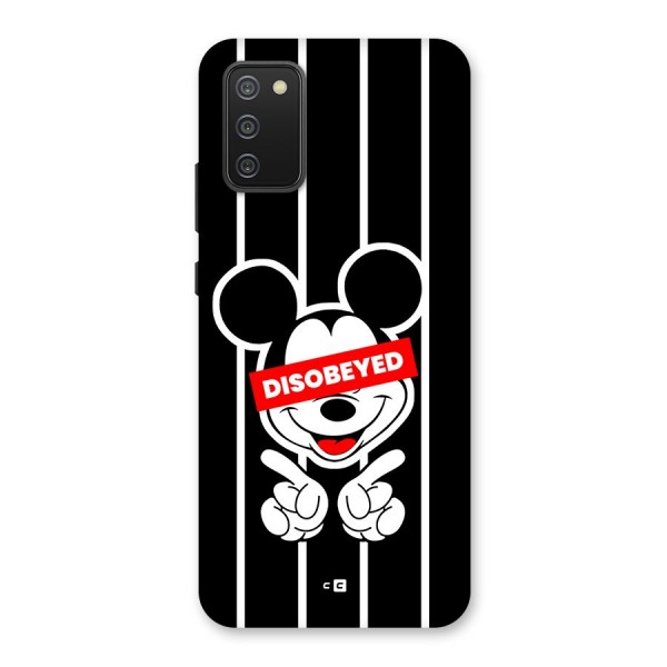 Disobeyed Micky Back Case for Galaxy F02s