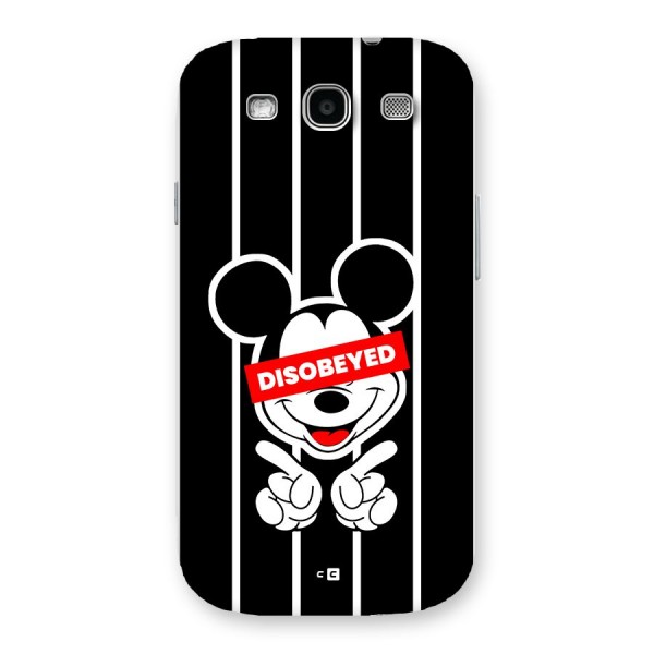 Disobeyed Micky Back Case for Galaxy S3