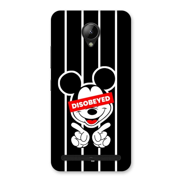 Disobeyed Micky Back Case for Lenovo C2