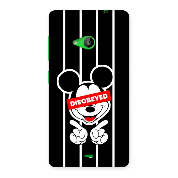 Disobeyed Micky Back Case for Lumia 535