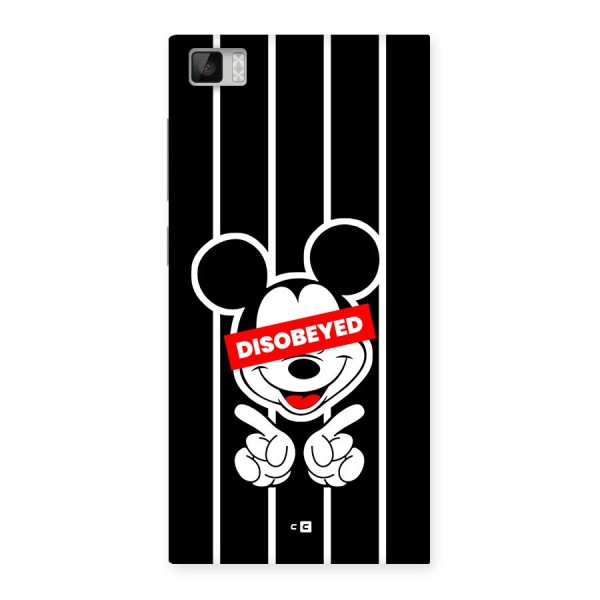 Disobeyed Micky Back Case for Mi3