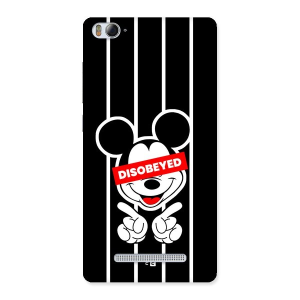 Disobeyed Micky Back Case for Mi4i