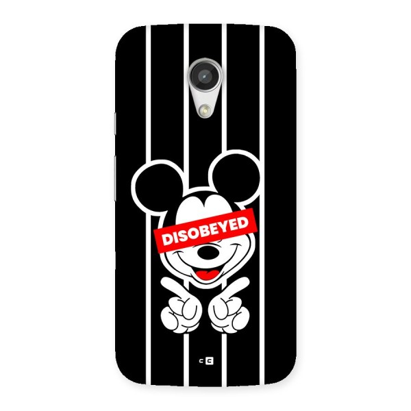 Disobeyed Micky Back Case for Moto G 2nd Gen