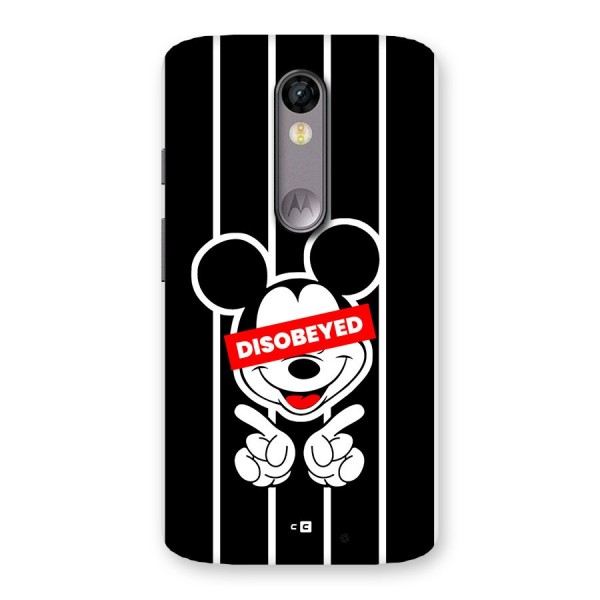 Disobeyed Micky Back Case for Moto X Force