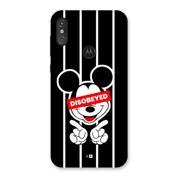 Disobeyed Micky Back Case for Motorola One Power