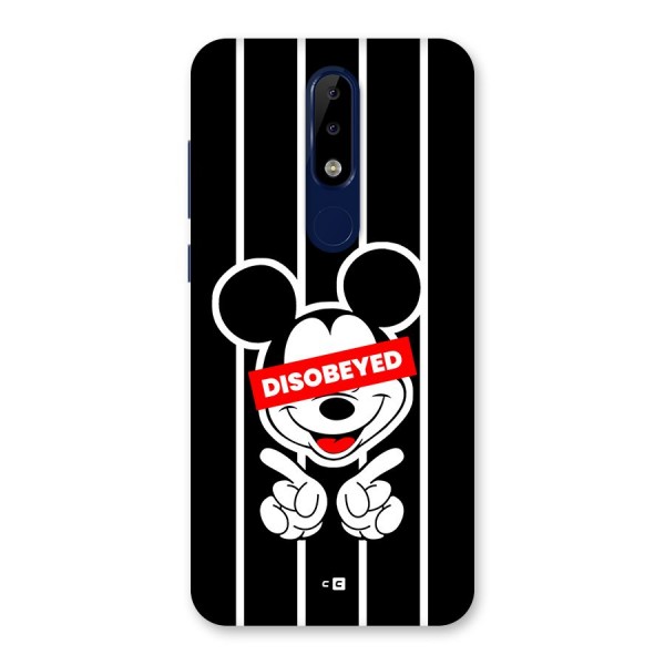 Disobeyed Micky Back Case for Nokia 5.1 Plus