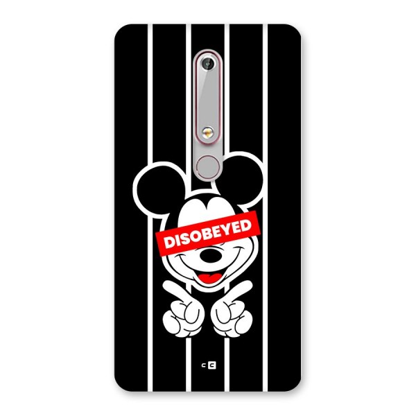 Disobeyed Micky Back Case for Nokia 6.1