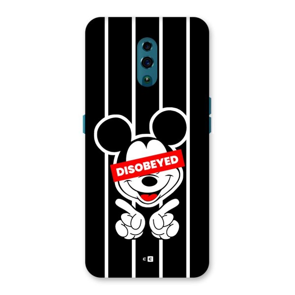 Disobeyed Micky Back Case for Oppo Reno