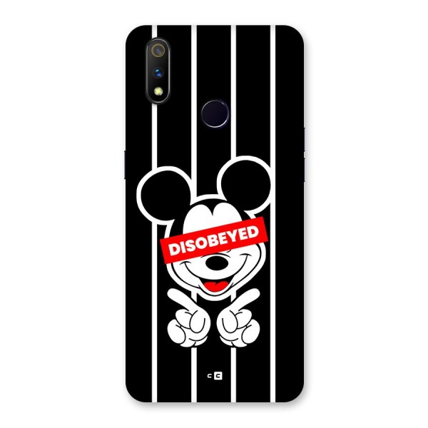 Disobeyed Micky Back Case for Realme 3 Pro