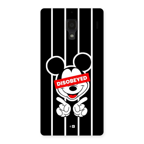 Disobeyed Micky Back Case for Redmi 1s