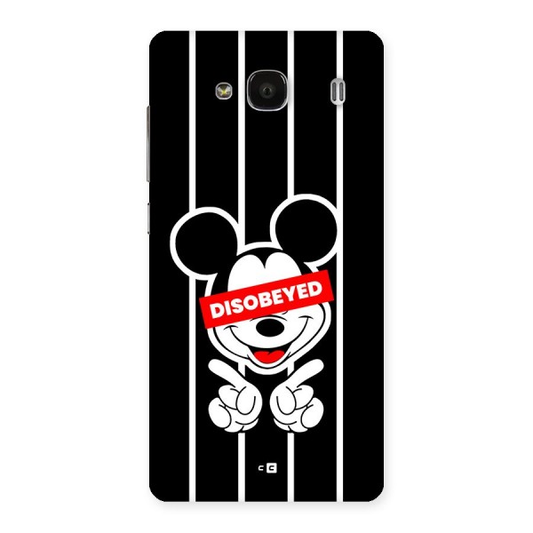 Disobeyed Micky Back Case for Redmi 2