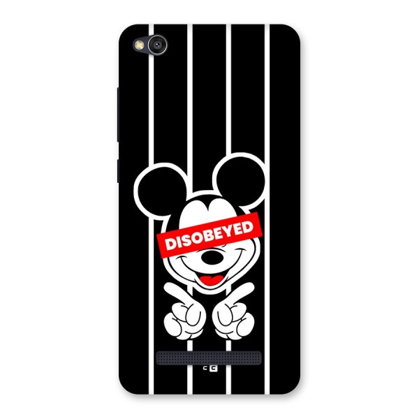 Disobeyed Micky Back Case for Redmi 4A