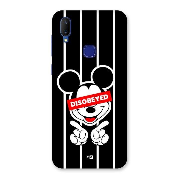 Disobeyed Micky Back Case for Vivo V11