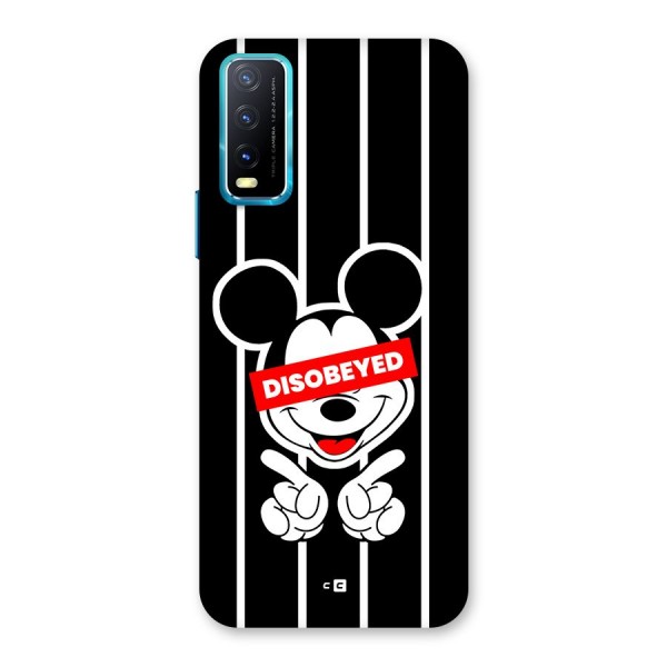 Disobeyed Micky Back Case for Vivo Y20A