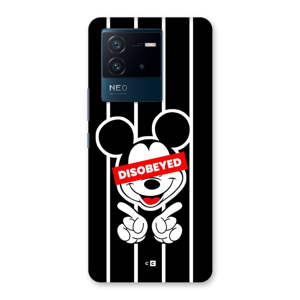 Disobeyed Micky Back Case for Vivo iQOO Neo 6 5G