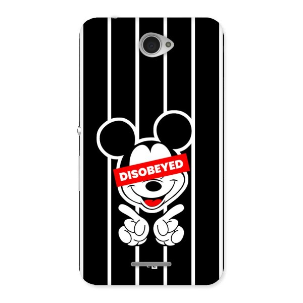 Disobeyed Micky Back Case for Xperia E4