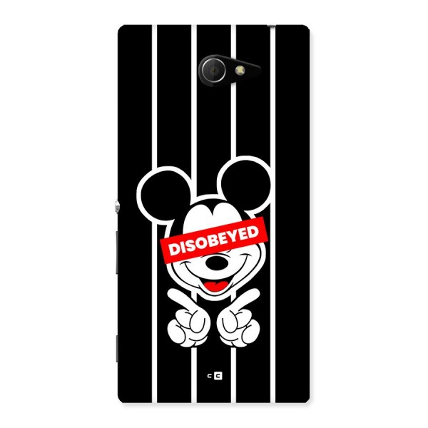 Disobeyed Micky Back Case for Xperia M2