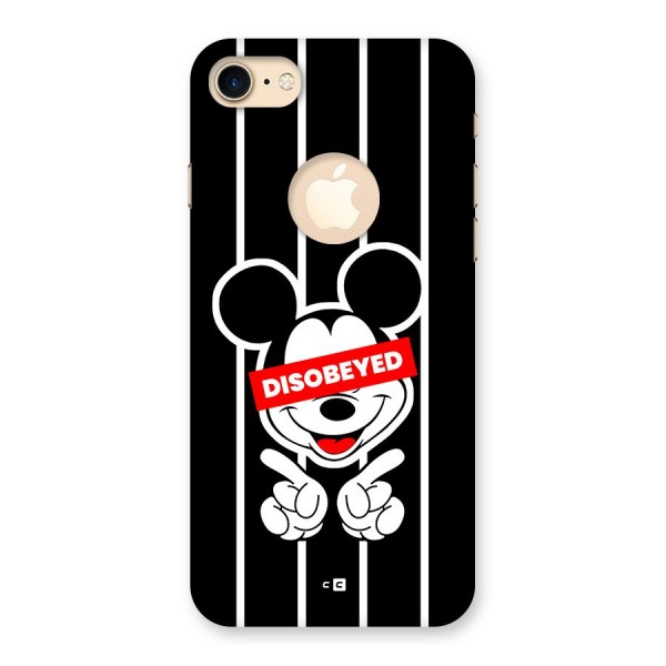 Disobeyed Micky Back Case for iPhone 8 Logo Cut