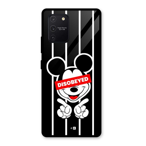 Disobeyed Micky Glass Back Case for Galaxy S10 Lite