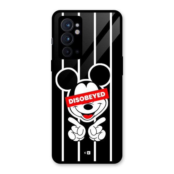 Disobeyed Micky Glass Back Case for OnePlus 9RT 5G