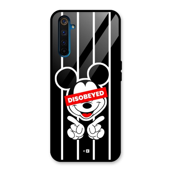 Disobeyed Micky Glass Back Case for Realme 6 Pro