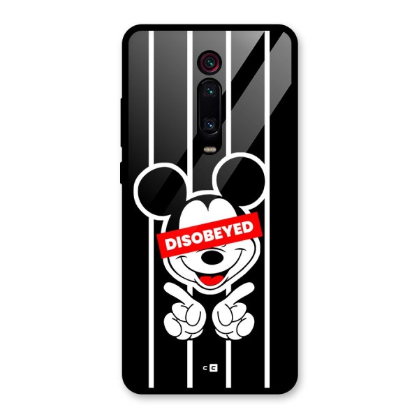 Disobeyed Micky Glass Back Case for Redmi K20