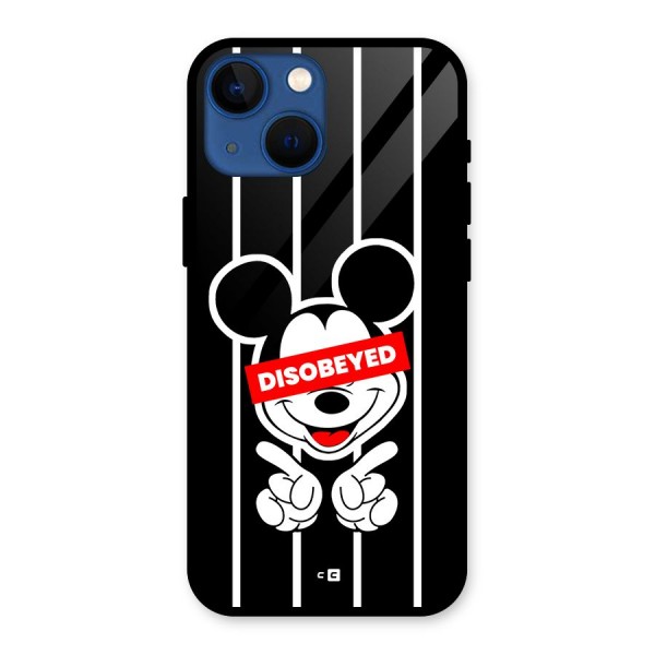 Disobeyed Micky Glass Back Case for iPhone 13 Mini