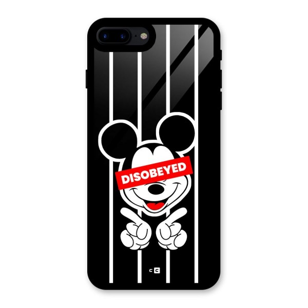 Disobeyed Micky Glass Back Case for iPhone 8 Plus