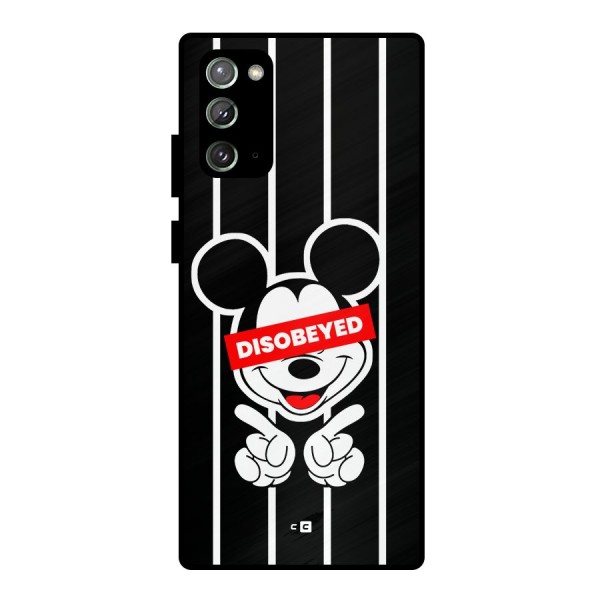 Disobeyed Micky Metal Back Case for Galaxy Note 20